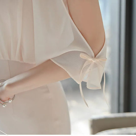 Summer new women's dress with French style halter fairy dress